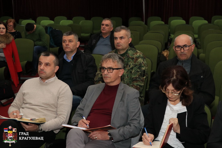 Прва седница Кризног штаба града Крагујевца