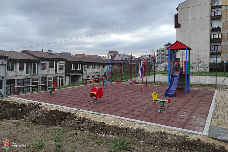 Ново игралиште у Рудничкој улици