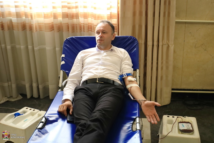 Традиционална акција добровољног давања крви за запослене у Градској управи